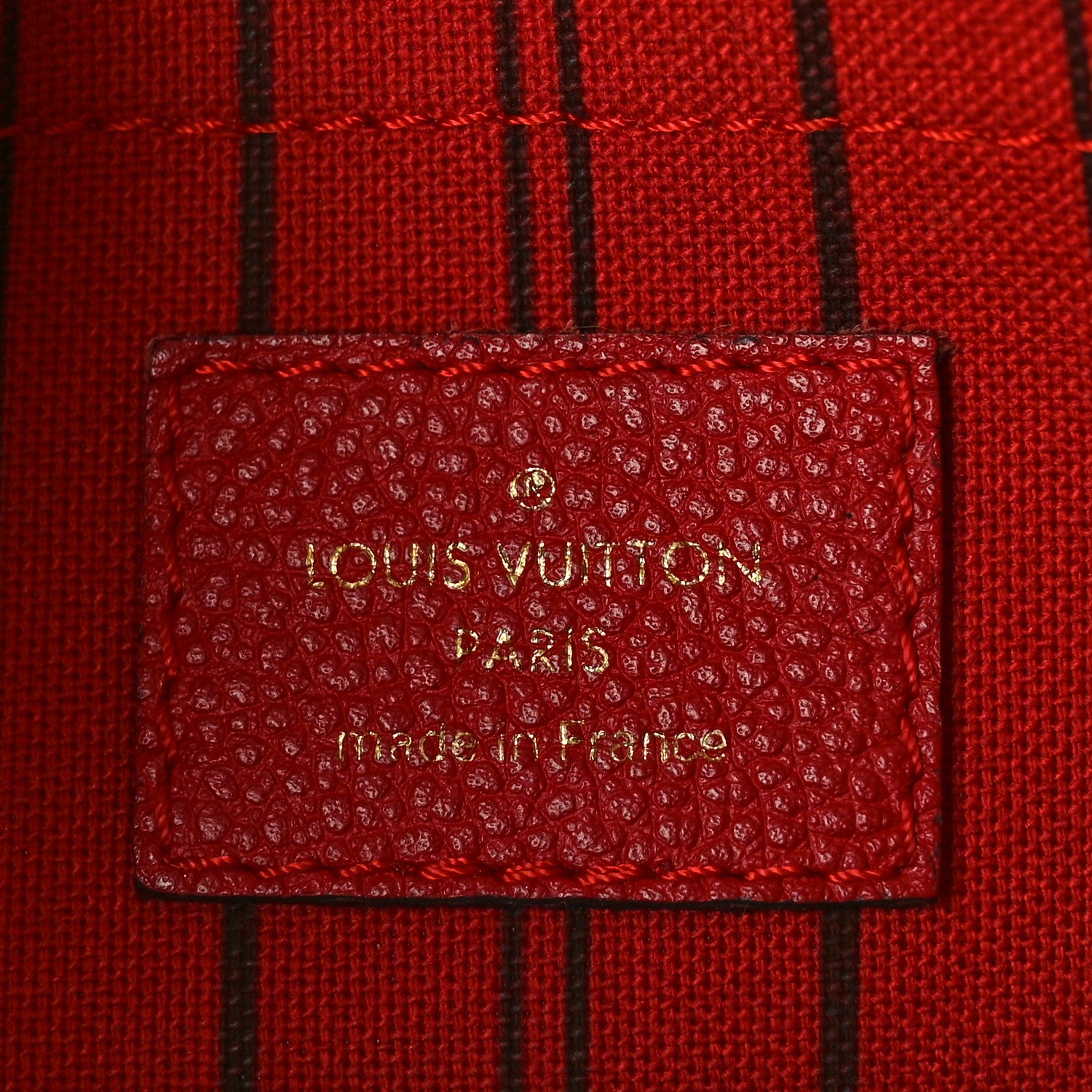 Louis Vuitton Empreinte Montaigne MM Cherry 6 of 8