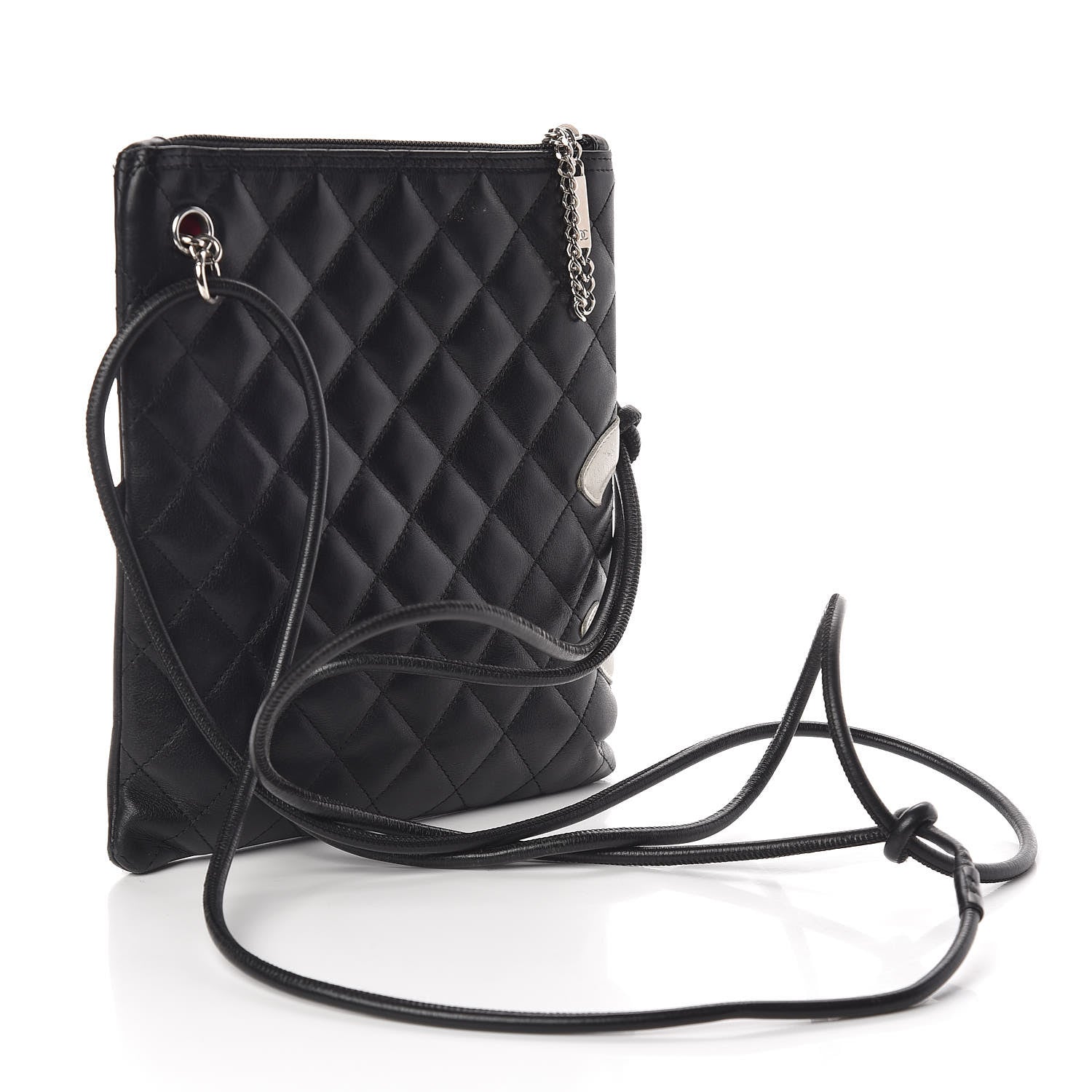 Chanel Calfskin Cambon Flat Messenger Black 3 of 17
