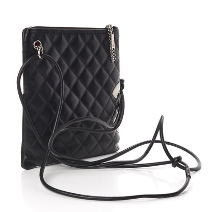 Chanel Calfskin Cambon Flat Messenger Black 3 of 17