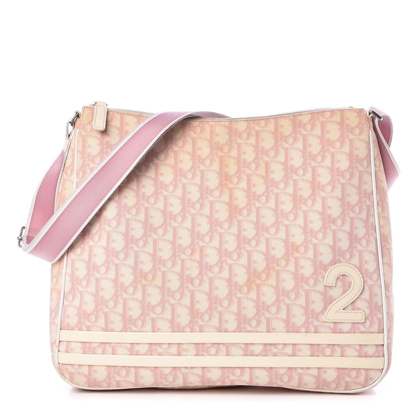 Monogram Girly Messenger Bag Pink