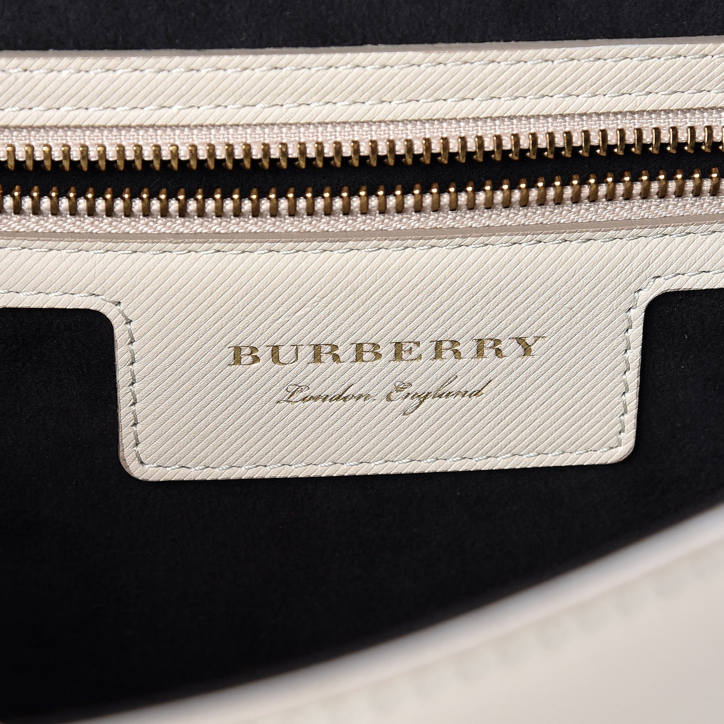 Trench Calfskin Medium DK88 Top Handle Bag Limestone Honey