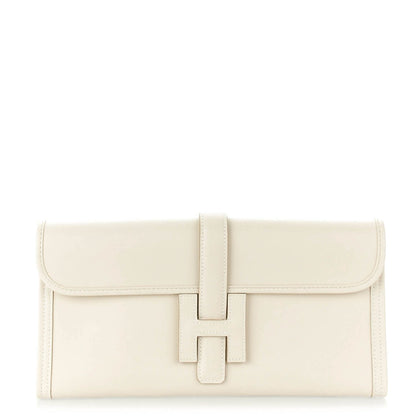 Hermes Veau Swift Jige Elan 29 Clutch Craie 1 of 7