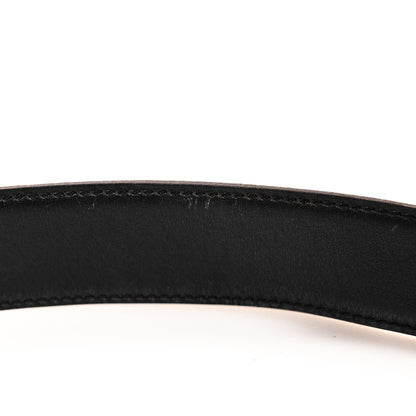 Hermes Box Togo 32mm H Belt 90 Black Gold 7 of 13