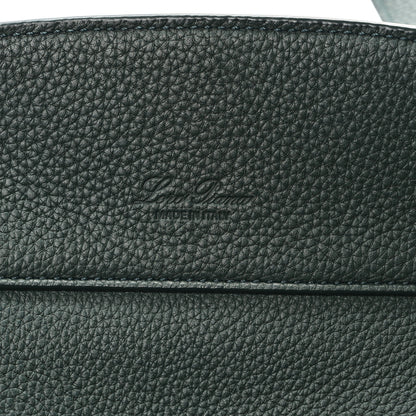Loro Piana Grained Calfskin Medium Sesia Dark Green 8 of 10