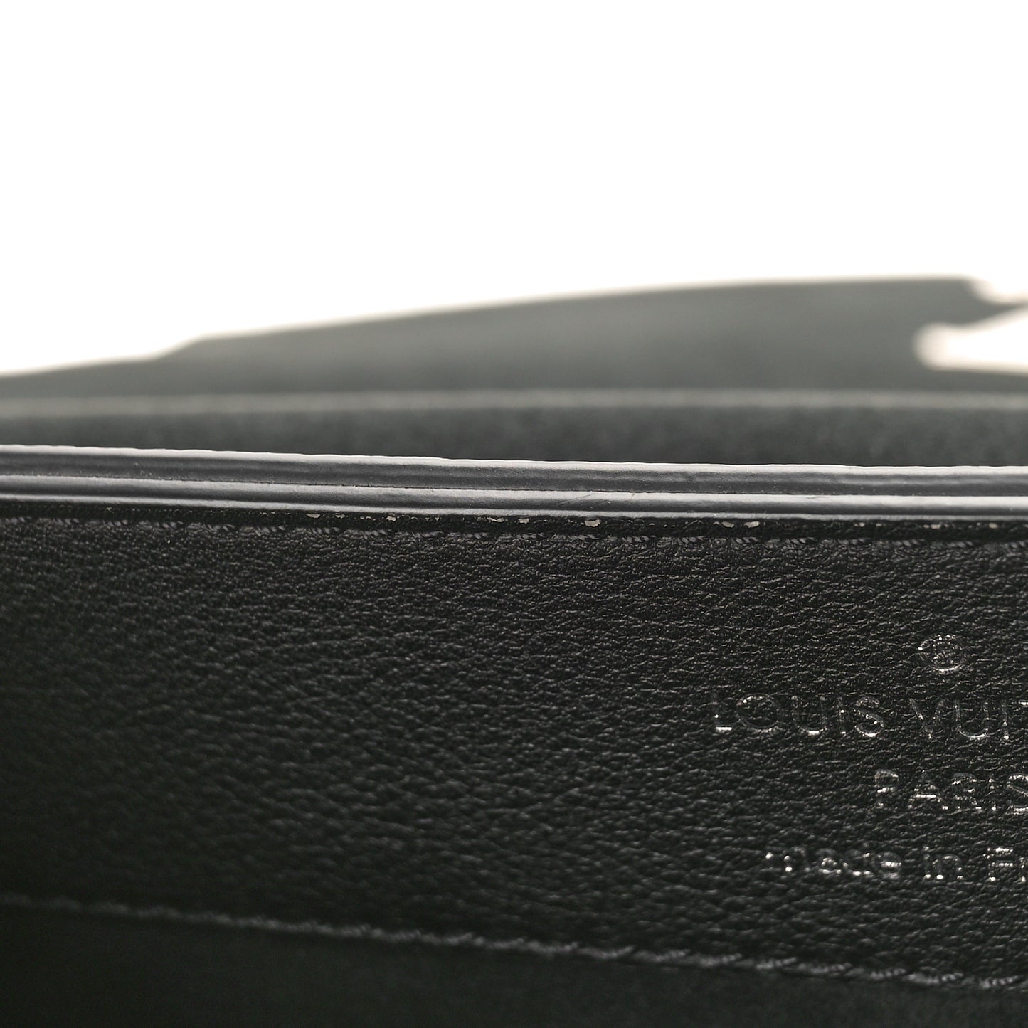 LOUIS VUITTON Calfskin Lockme Ever Black
