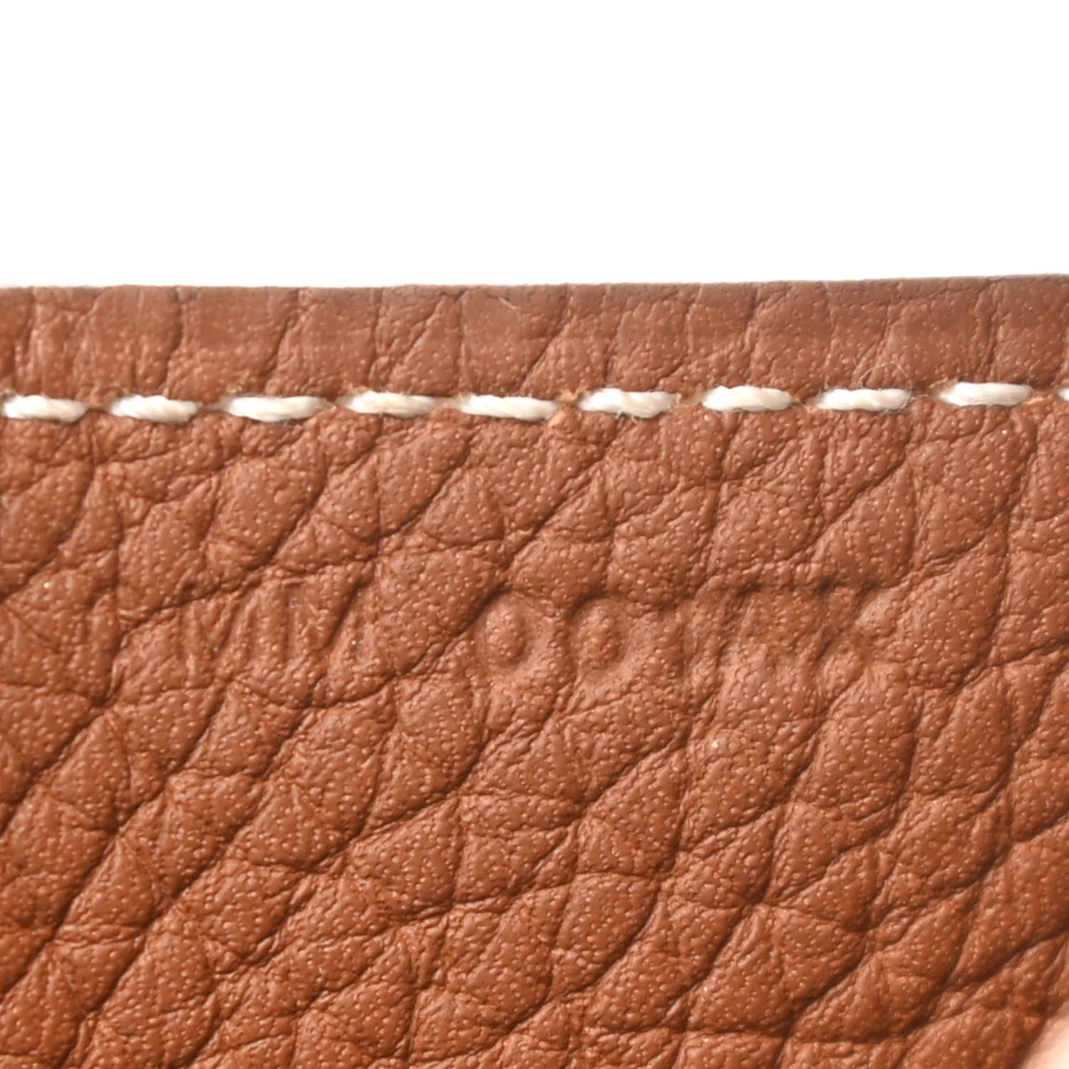 Hermes Taurillon Clemence Halzan 31 Gold 9 of 14