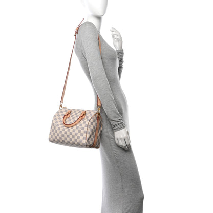 Louis Vuitton Damier Azur Speedy Bandouliere 25 2 of 10