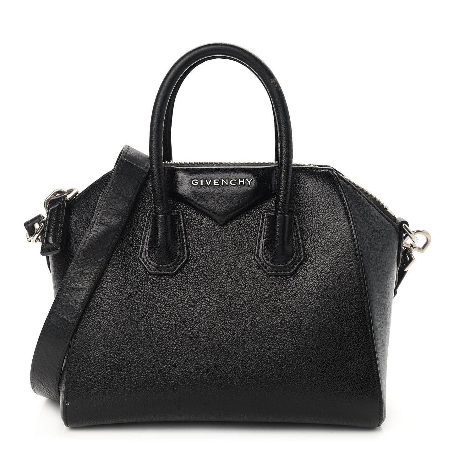 Sugar Goatskin Mini Antigona Black