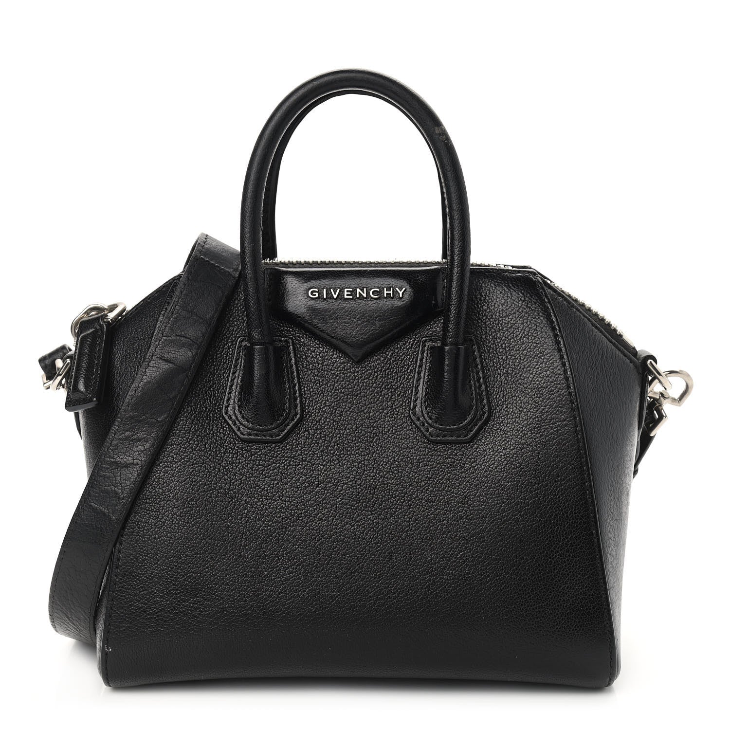 Givenchy Sugar Goatskin Mini Antigona Black 1 of 12