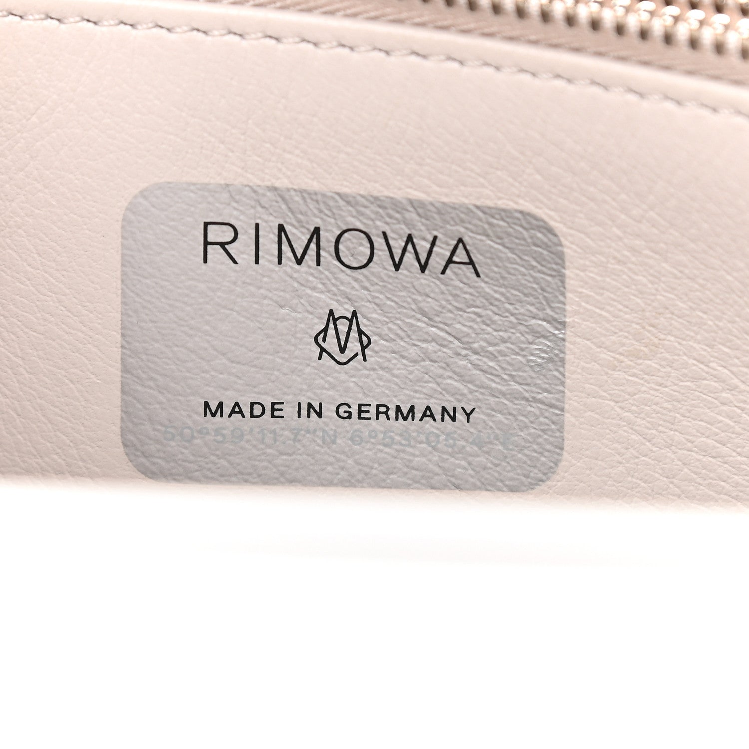 Christian Dior X RIMOWA Aluminum Personal Clutch On Strap Silver 8 of 13