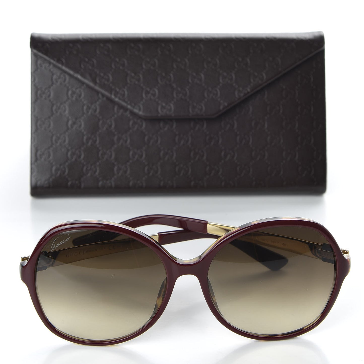 Acetate Oversized GG3796/F/S Sunglasses Dark Havana Gold