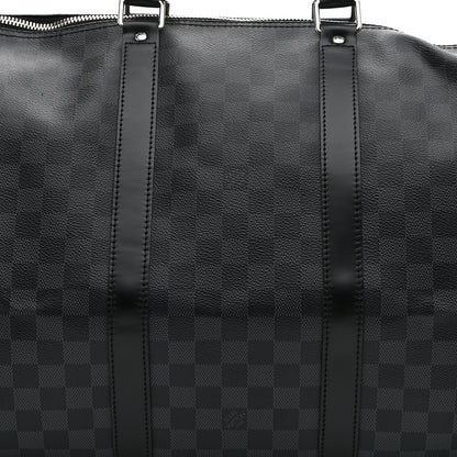 Louis Vuitton Damier Graphite Keepall Bandouliere 55 7 of 9