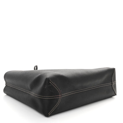 Gucci Calfskin GG Supreme Monogram Large Reversible Tote Black 7 of 17