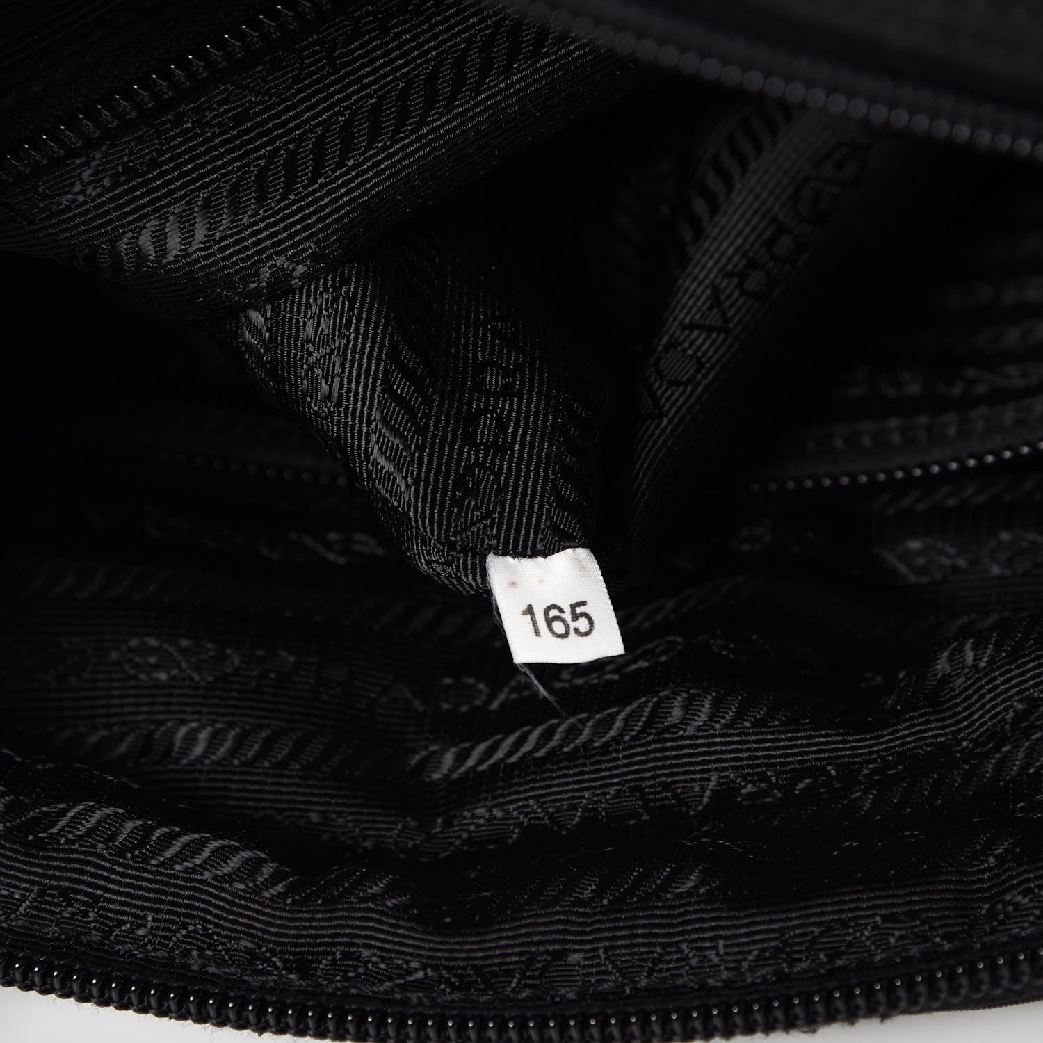 Prada Nylon Vela Messenger Bag Black 7 of 7