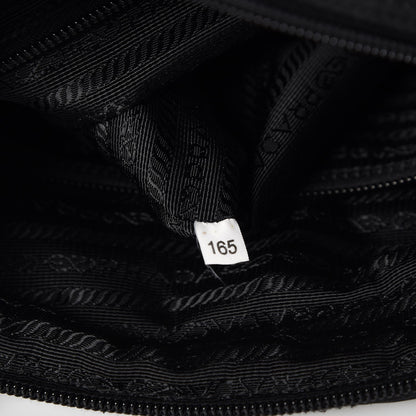 Prada Nylon Vela Messenger Bag Black 7 of 7