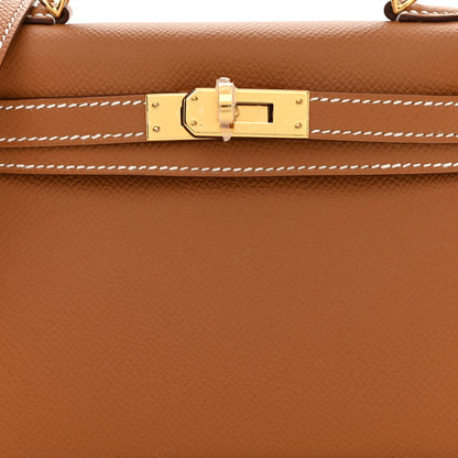 Hermes Epsom Mini Kelly Sellier 20 Gold 7 of 10