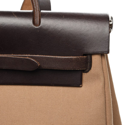 Hermes Toile Vache Hunter Herbag 30 PM Backpack Etoupe Ebene 8 of 17