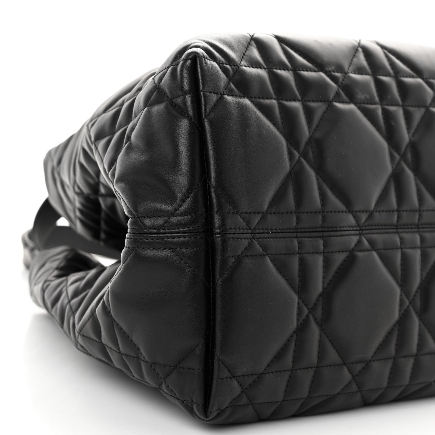 Calfskin Macrocannage Large Toujours Black
