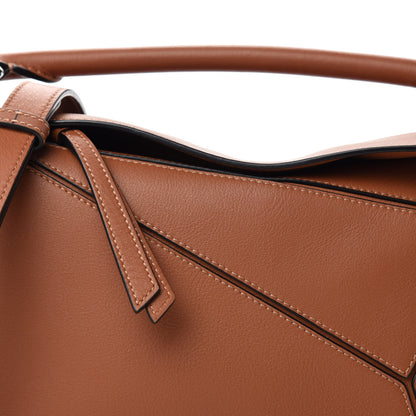 Loewe Calfskin Small Puzzle Bag Tan 9 of 9
