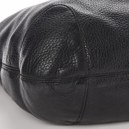 Gucci Pebbled Calfskin Medium Soho Chain Hobo Black 11 of 14