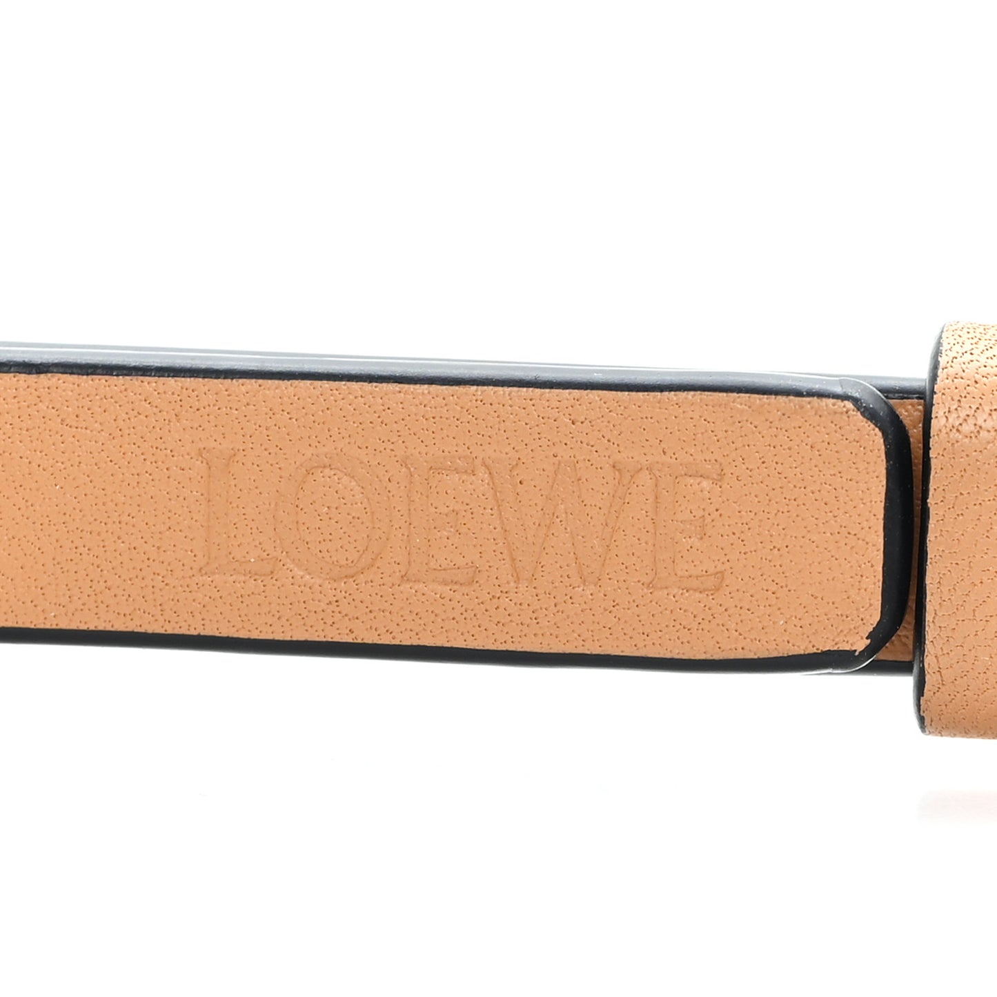 Calfskin Arrow Short Strap Brown
