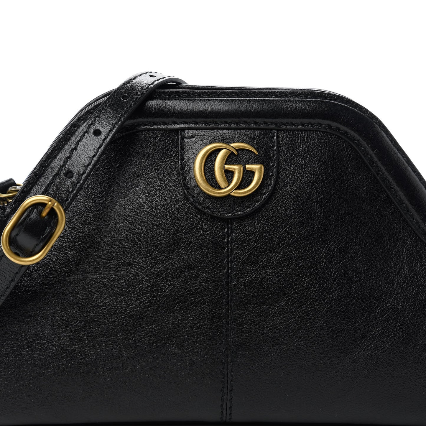 Calfskin Small Re(Belle) Crossbody Bag Black