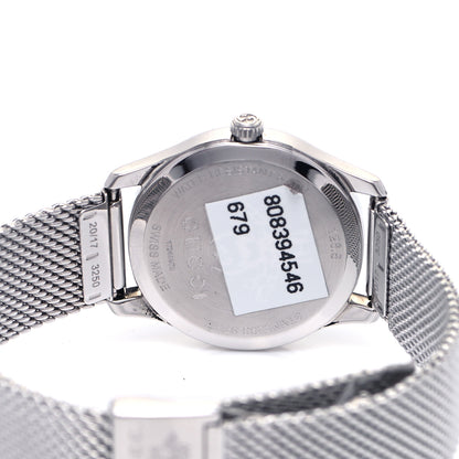 Gucci Stainless Steel Turquoise Mother of Pearl 29mm G-Timeless Charm Quartz Watch 4 of 6