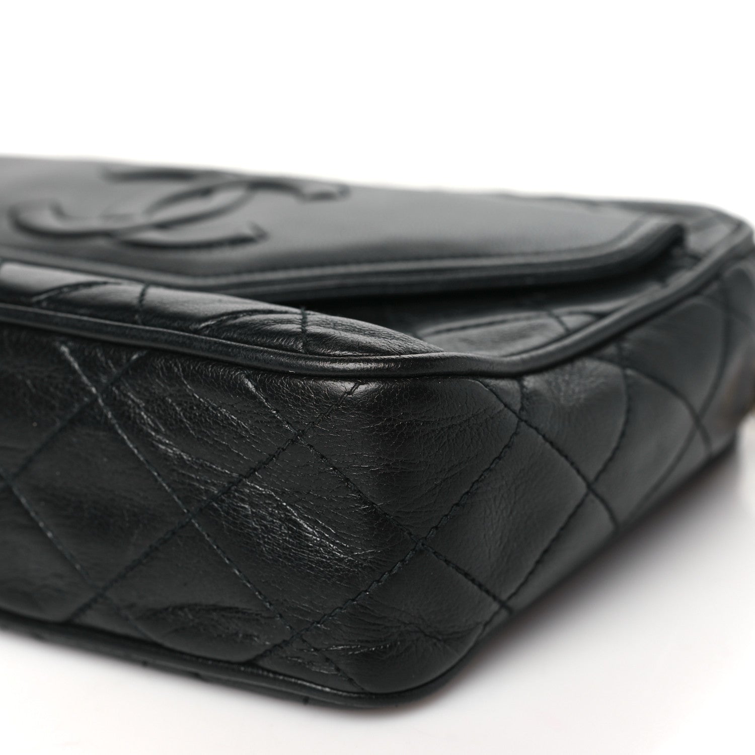 Chanel Lambskin Quilted Tassel Camera Case Black 11 of 11