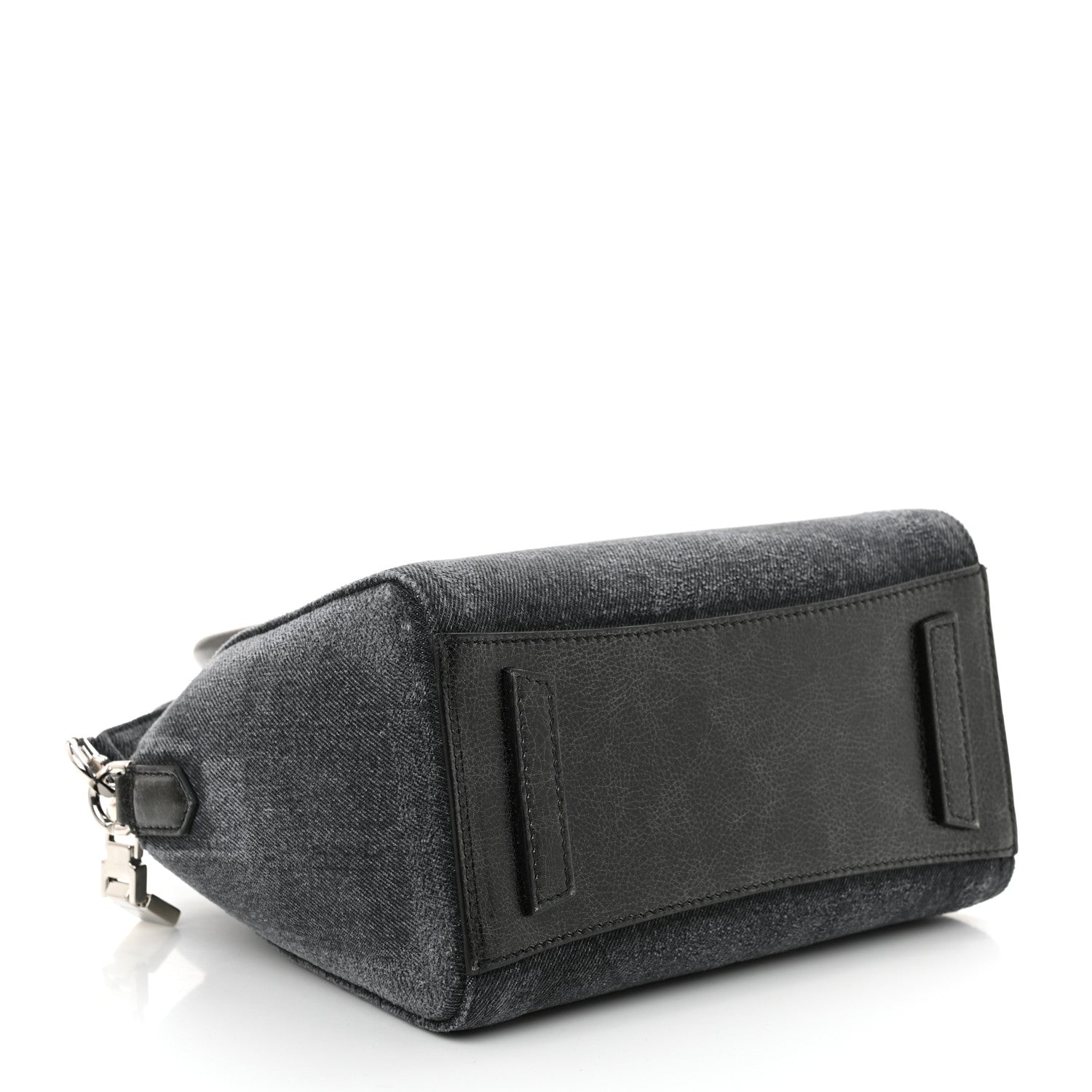 Givenchy Washed Denim Mini Antigona Shoulder Bag Black 4 of 13