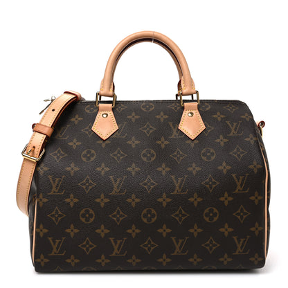 Louis Vuitton Monogram Speedy Bandouliere 30 1 of 9
