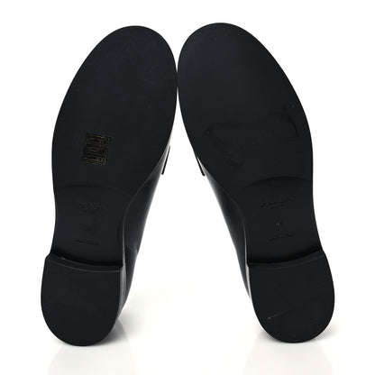 Prada Calfskin Loafers 38 Black 5 of 8