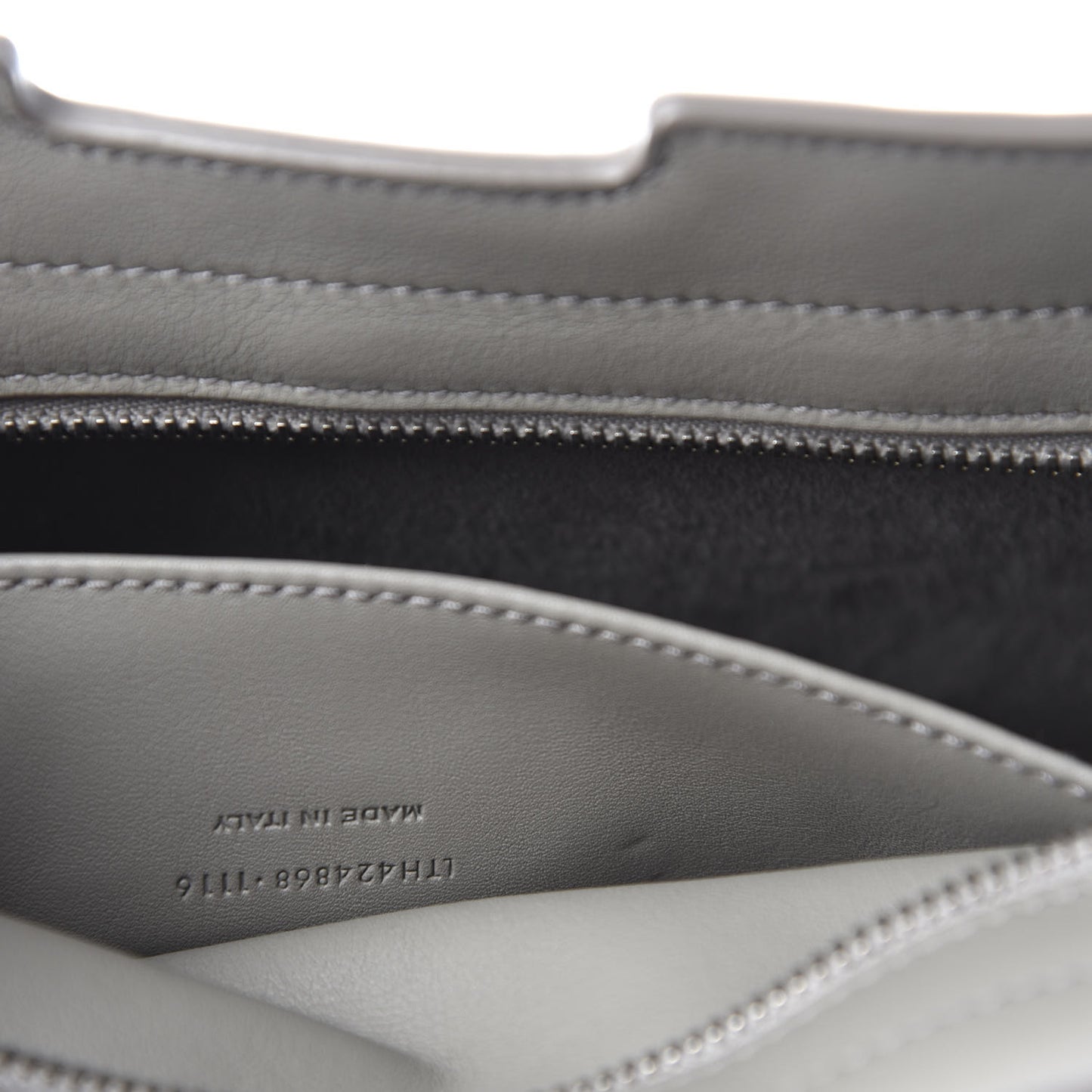 Calfskin Monogram Baby Cabas Fog