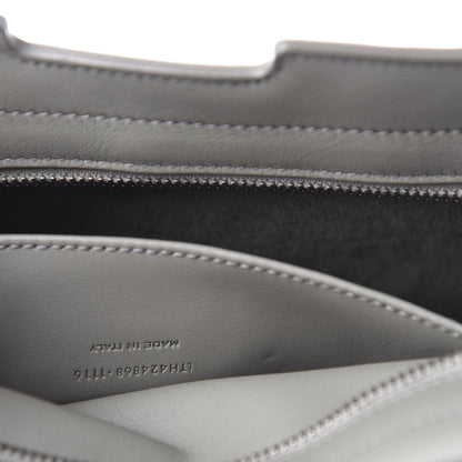 Saint Laurent Calfskin Monogram Baby Cabas Fog 10 of 11