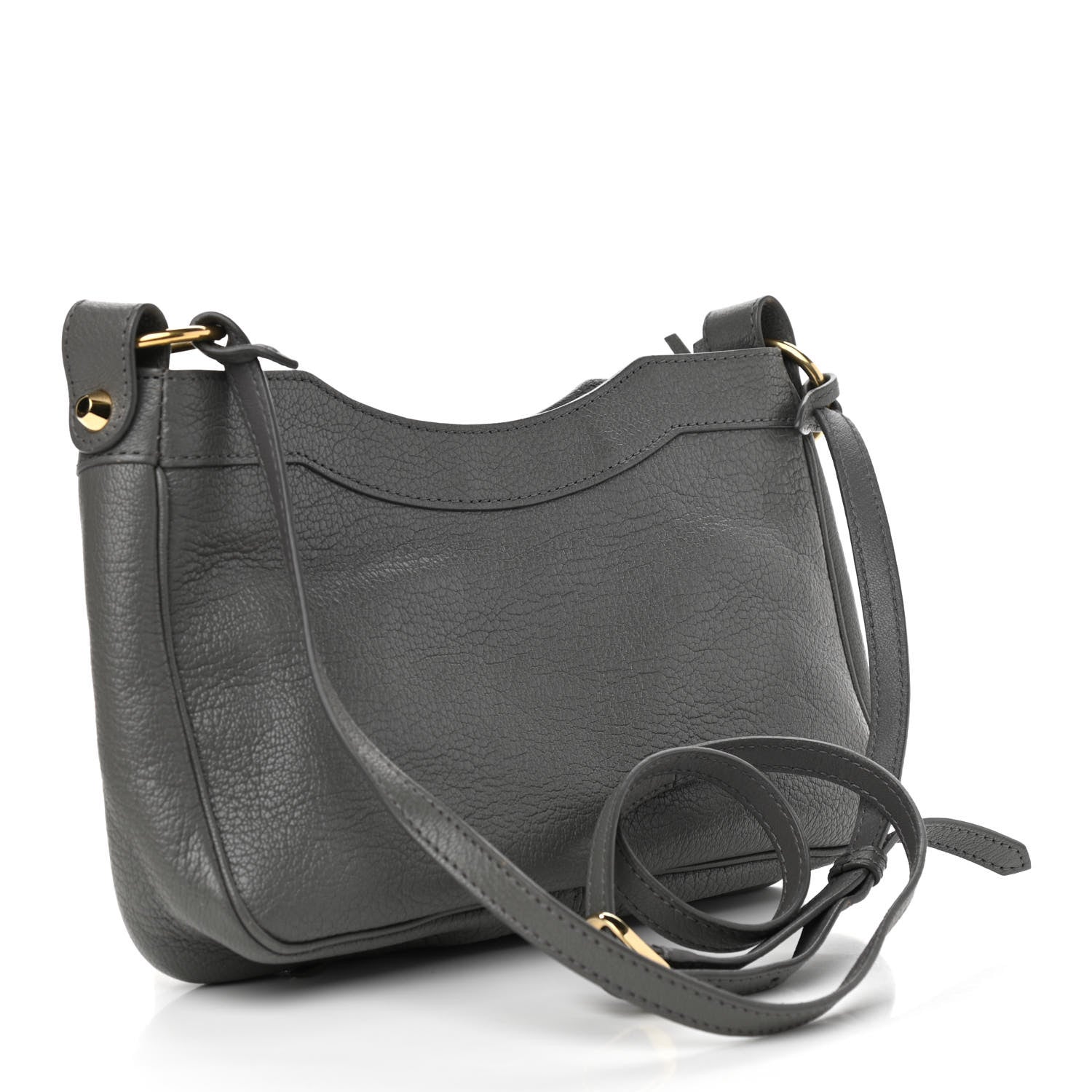 Balenciaga Chevre Gold Metallic Edge Hardware Hip Gris Acier 2 of 10