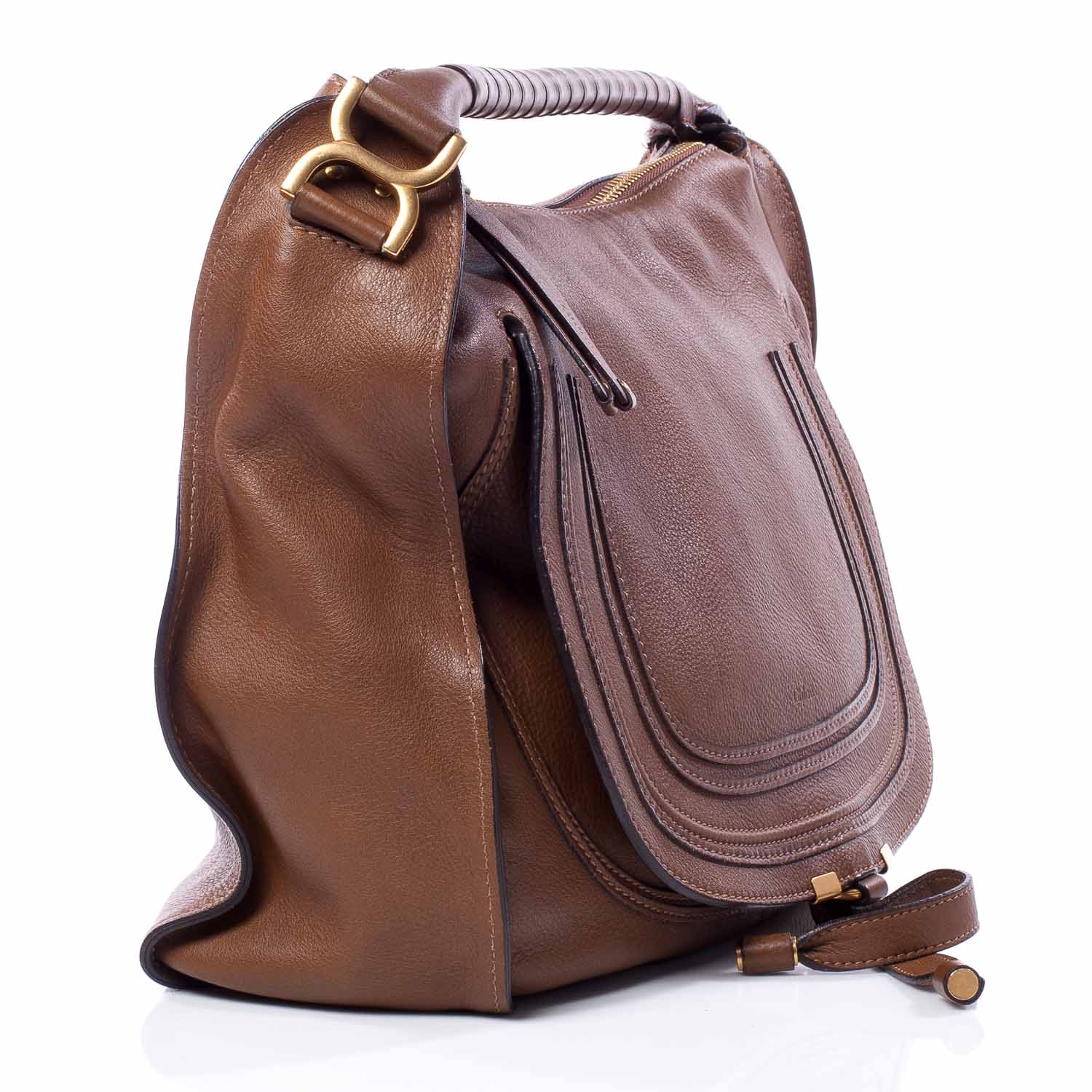 Chloe Leather Large Marcie Hobo 3 of 10