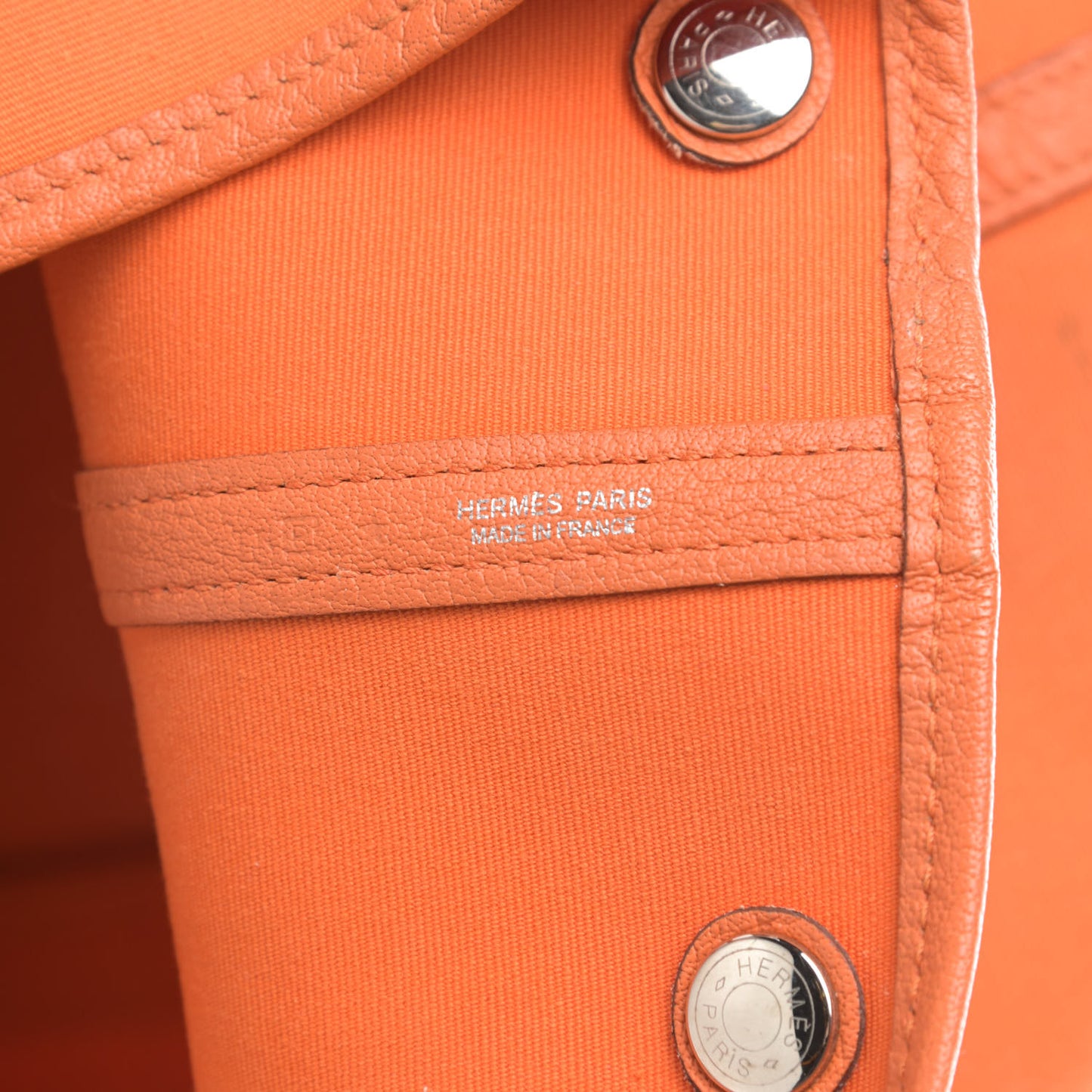 Toile Negonda Garden Party Tote 36 MM Orange