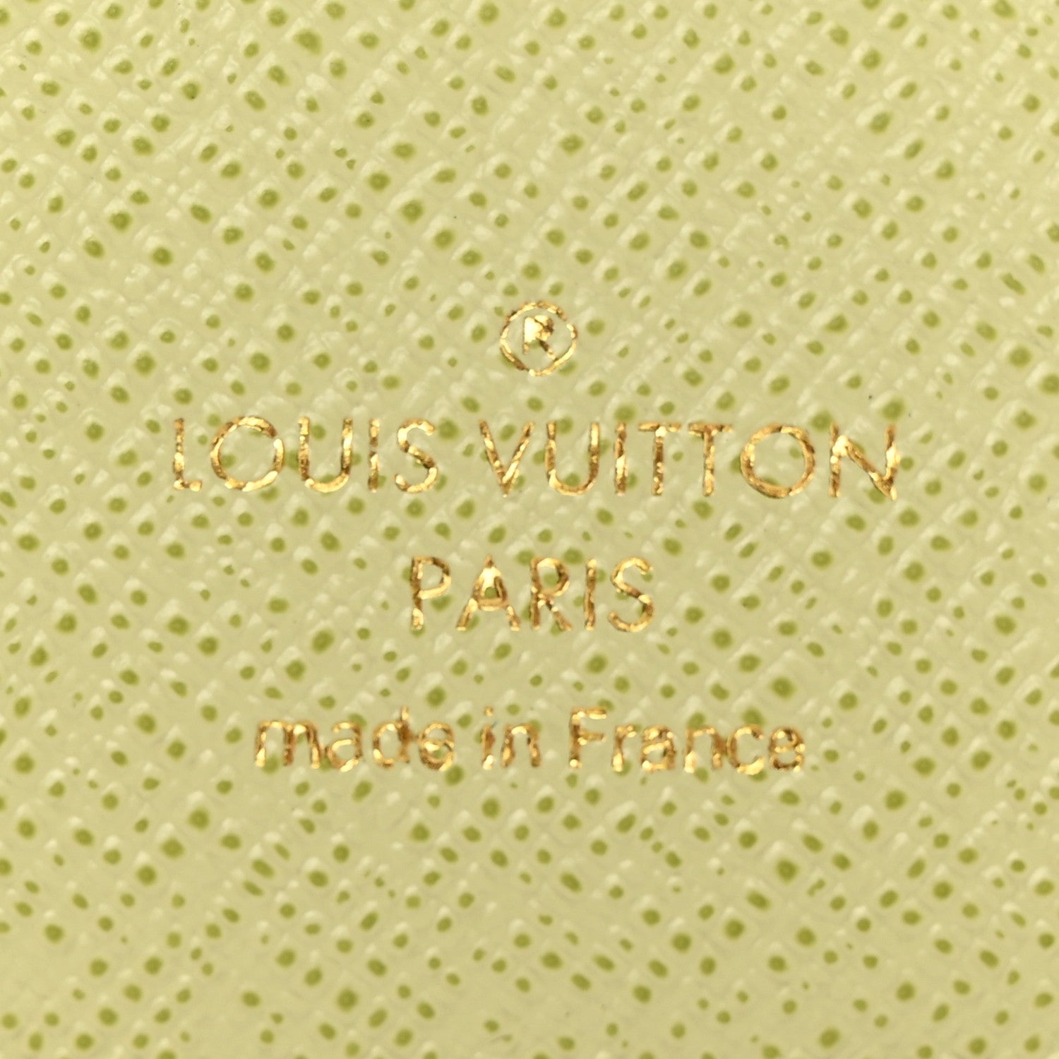 Louis Vuitton Monogram Lisa Wallet Light Green 6 of 9