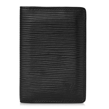 Louis Vuitton Epi Pocket Organizer Black 1 of 9