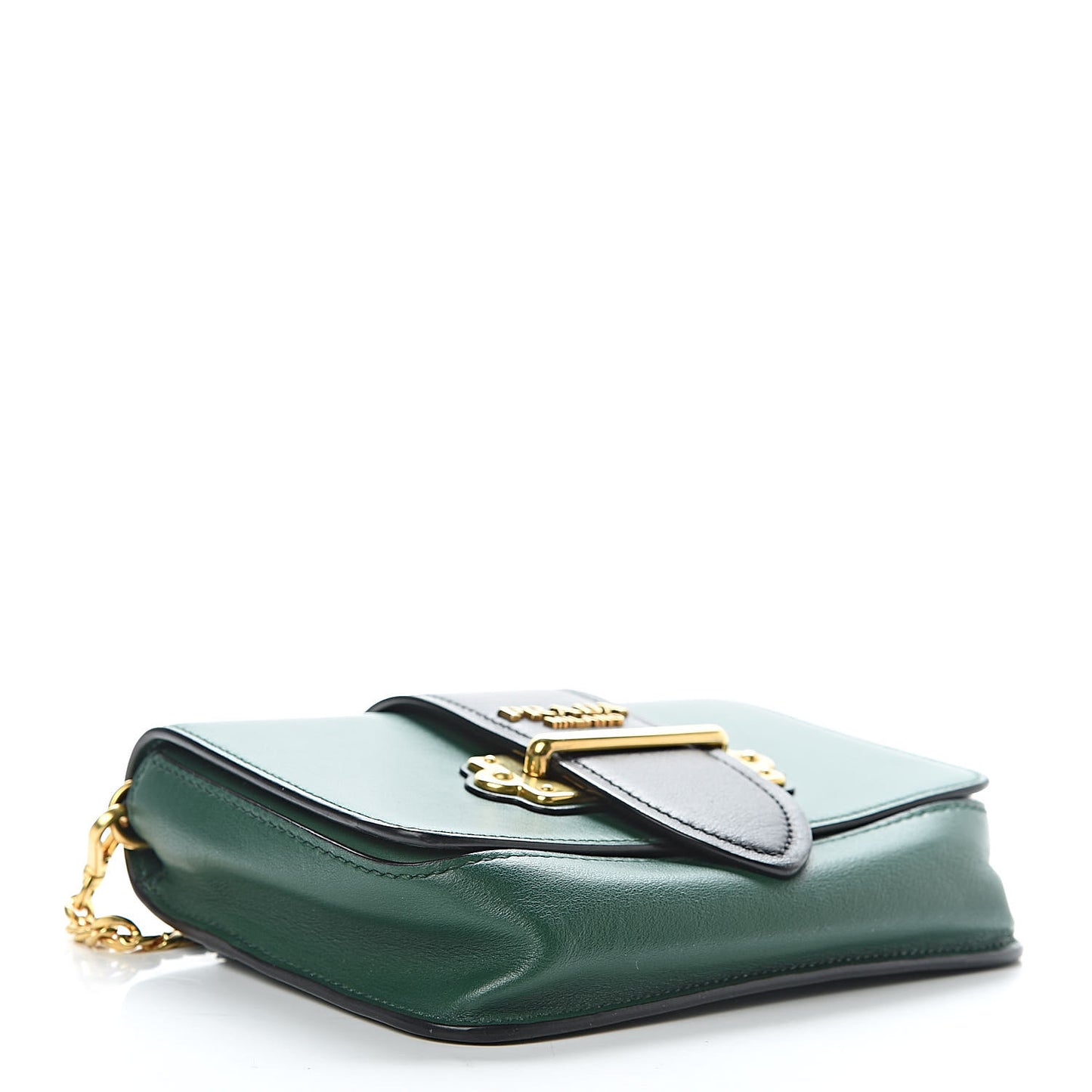 City Calf Cahier Belt Bag Biliardo Black