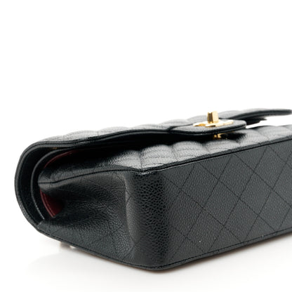 Chanel Caviar Quilted Small Double Flap Black 10 of 12