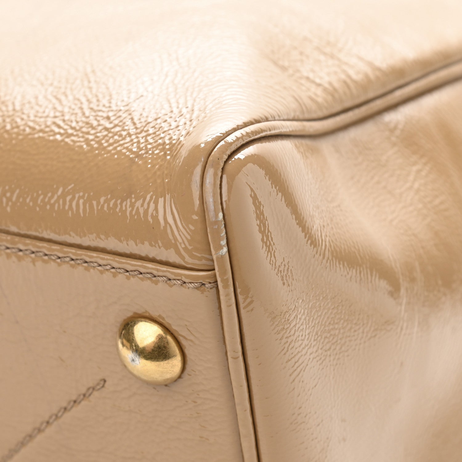 Saint Laurent Patent Medium Majorelle Beige 10 of 27