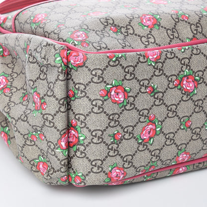 Gucci GG Supreme Monogram Rose Bud Diaper Bag Pink 9 of 10