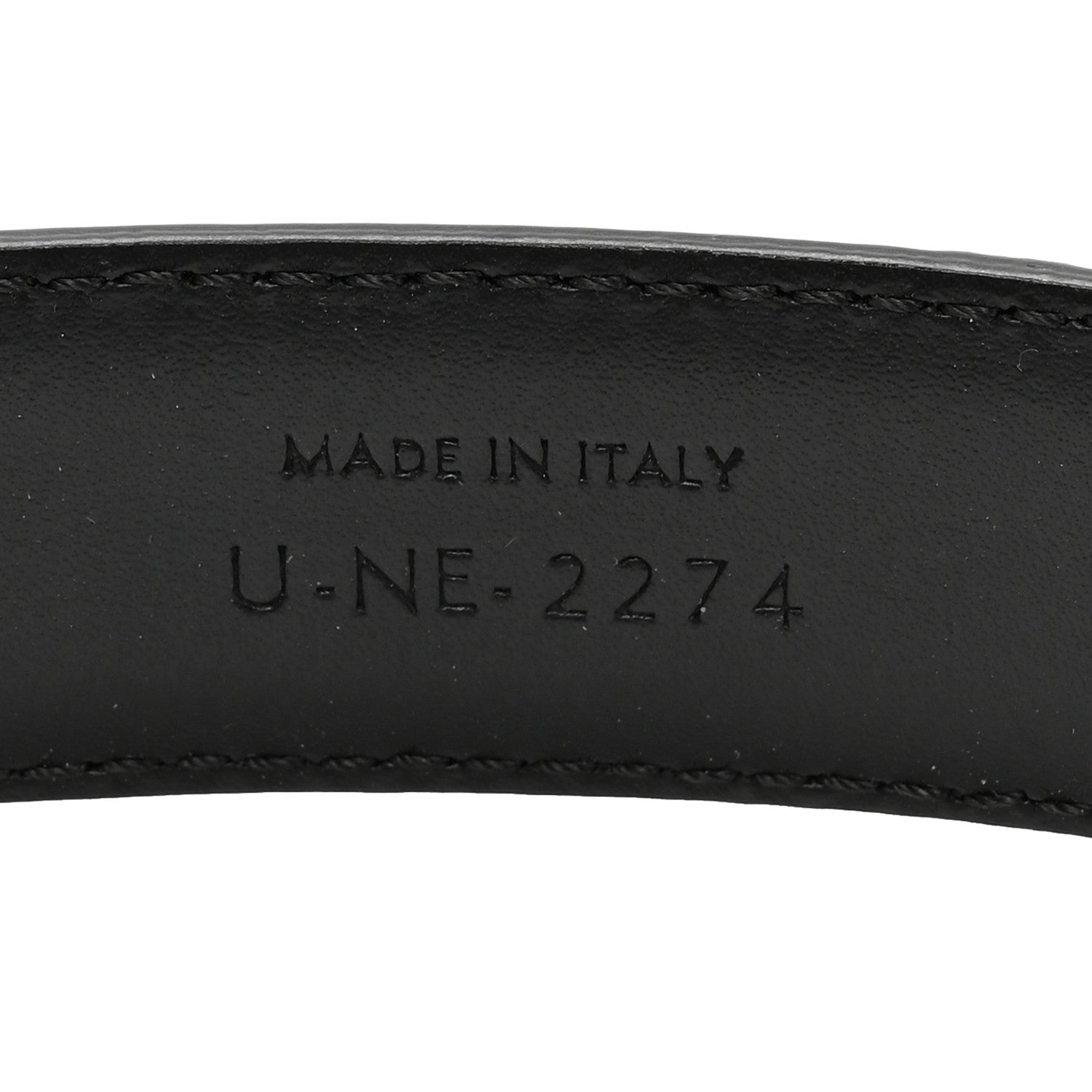 Celine Box Calfskin Medium 25mm Triomphe Belt 75 30 Black 5 of 5
