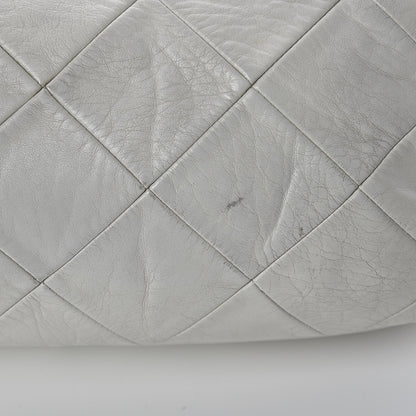 Chanel Calfskin Quilted Chain Hobo White 17 of 24