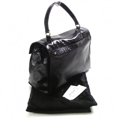 Saint Laurent Patent Muse Two Tote Black 3 of 10
