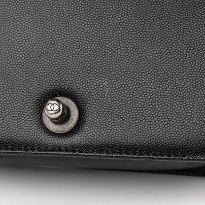 Chanel Caviar Quilted Small Boy Flap Black 13 of 16