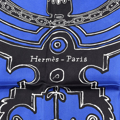 Hermes Silk Serio Ludere Scarf 90 3 of 4