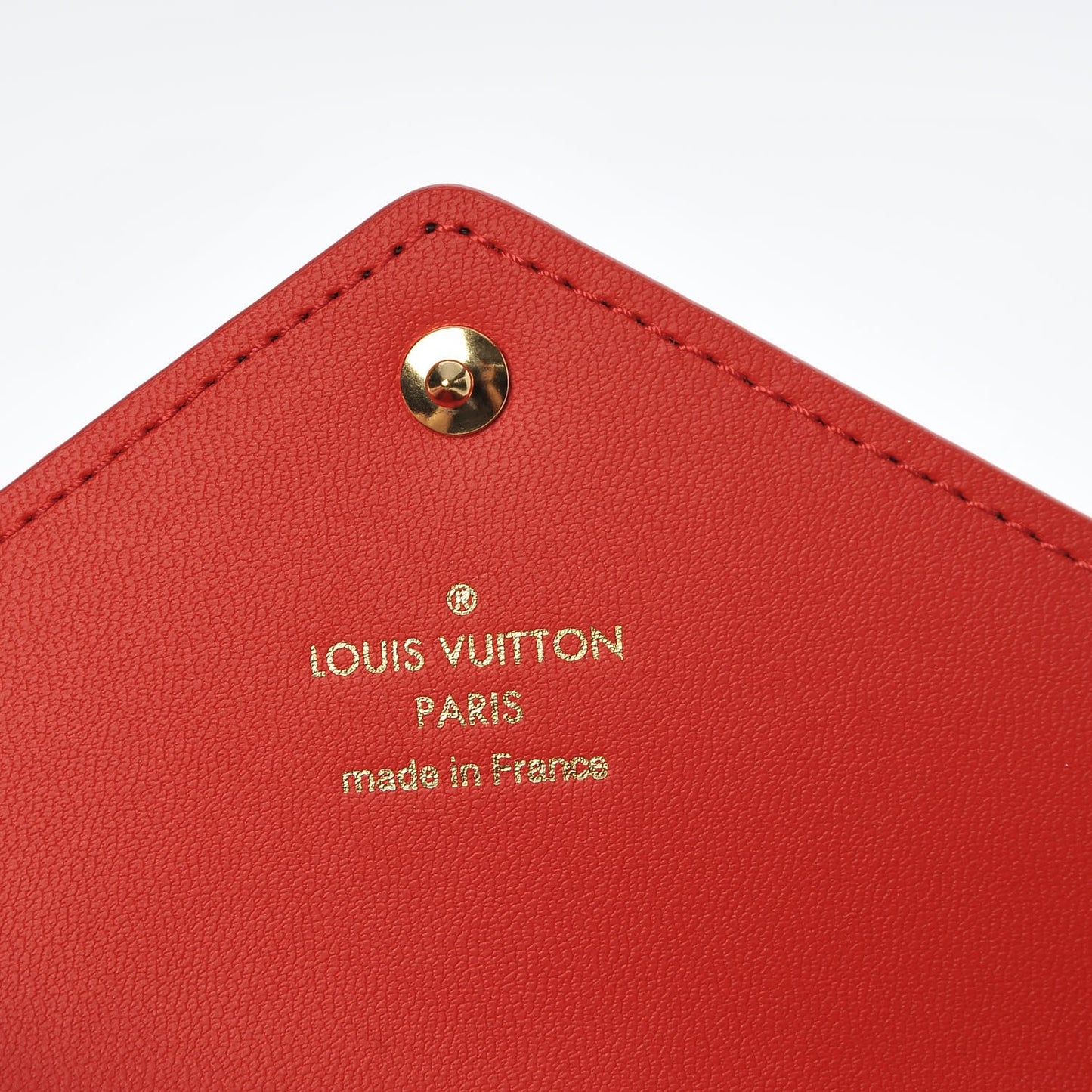 Monogram Medium Kirigami Pochette Insert Coquelicot