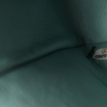 Chanel Caviar Quilted Medium Double Flap Light Blue 7 of 11