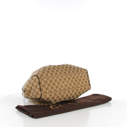 Gucci Monogram Medium Sukey Tote Dark Brown 4 of 7